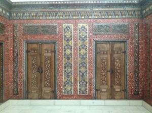 detail of the Aleppo Zimmer